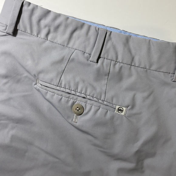 Peter Millar mens 42 light gray crown crafted performance golf pants EUC - Picture 2 of 6